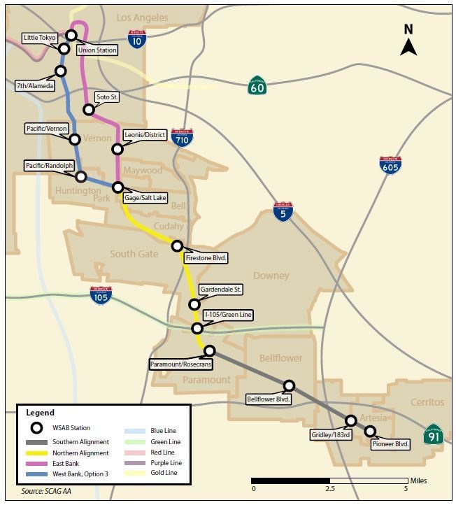 Eco-Rapid Transit Corridor Map