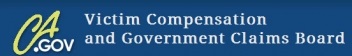 CA Victim Compensation Logo
