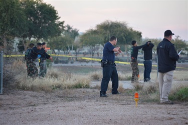 Explorers Police Participating Tactical Training