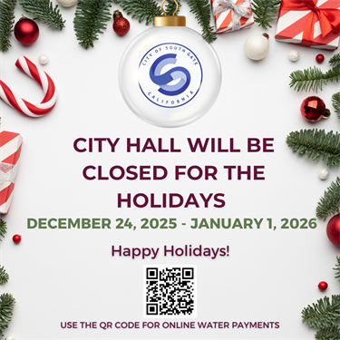 Holiday Closure